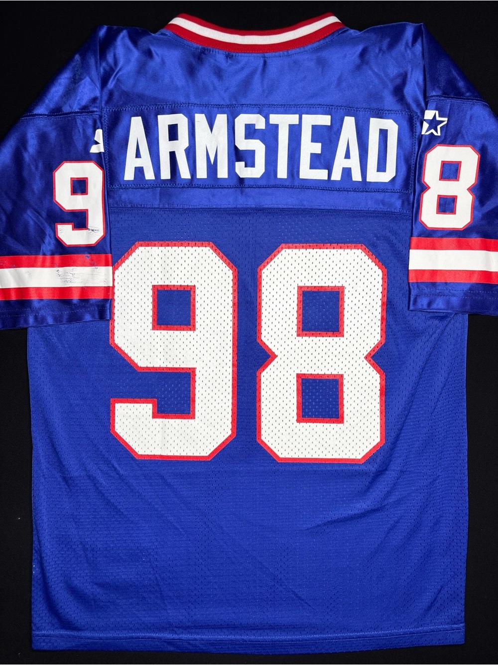 VINTAGE New York Giants Jesse Armstead Starter Football Jersey Size: 46